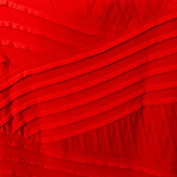 Orange Calvin Klein Bodycon Midi Dress size 4 - Picture 4 of 4